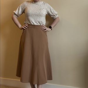 H&M Polka Dot Polyester Top